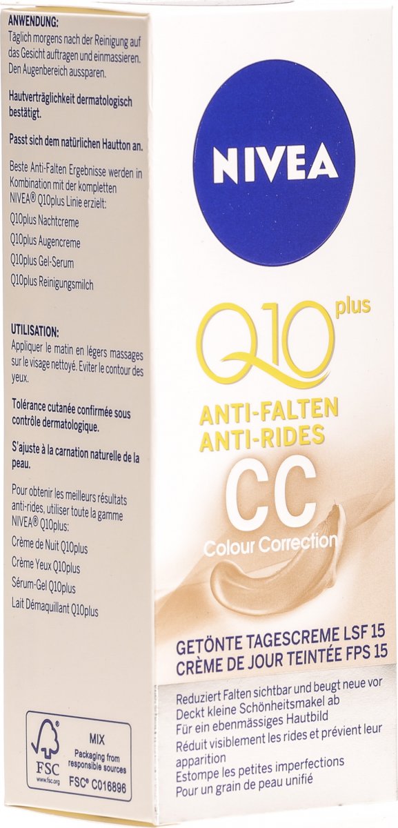 Nivea Visage Q10plus Anti Falten Cc Cream 50ml In Der Adler Apotheke