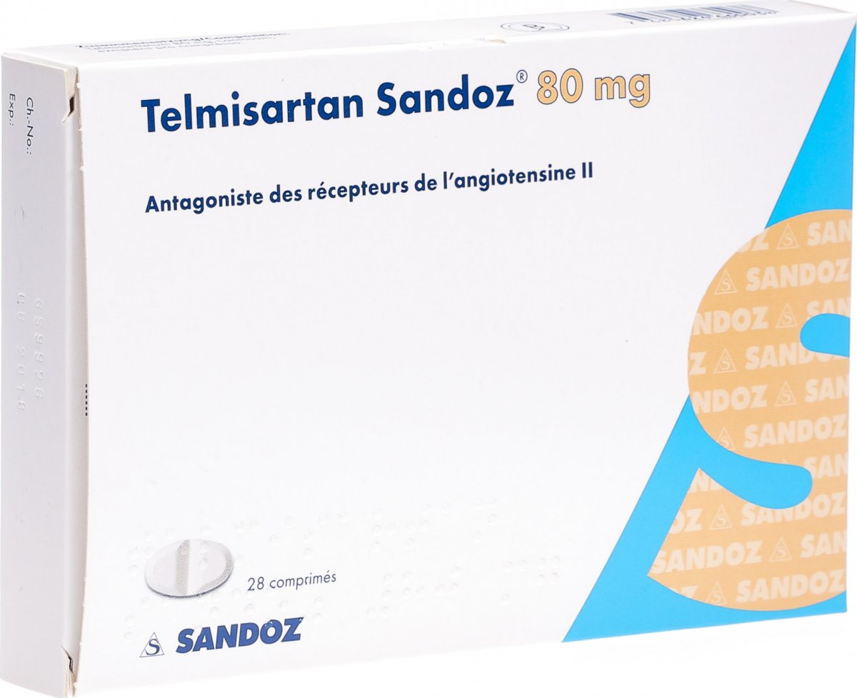 Telmisartan Sandoz Tabletten 80mg 28 Stück in der Adler Apotheke