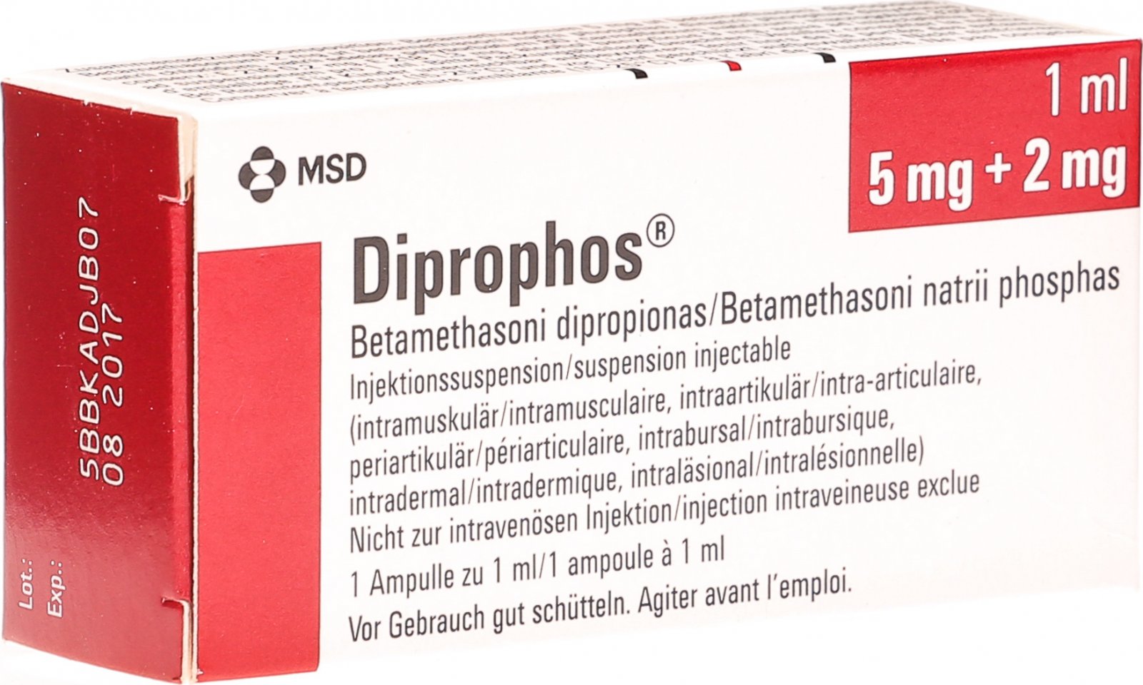 Diprophos Injektionslösung Ampullen 1ml In Der Adler Apotheke