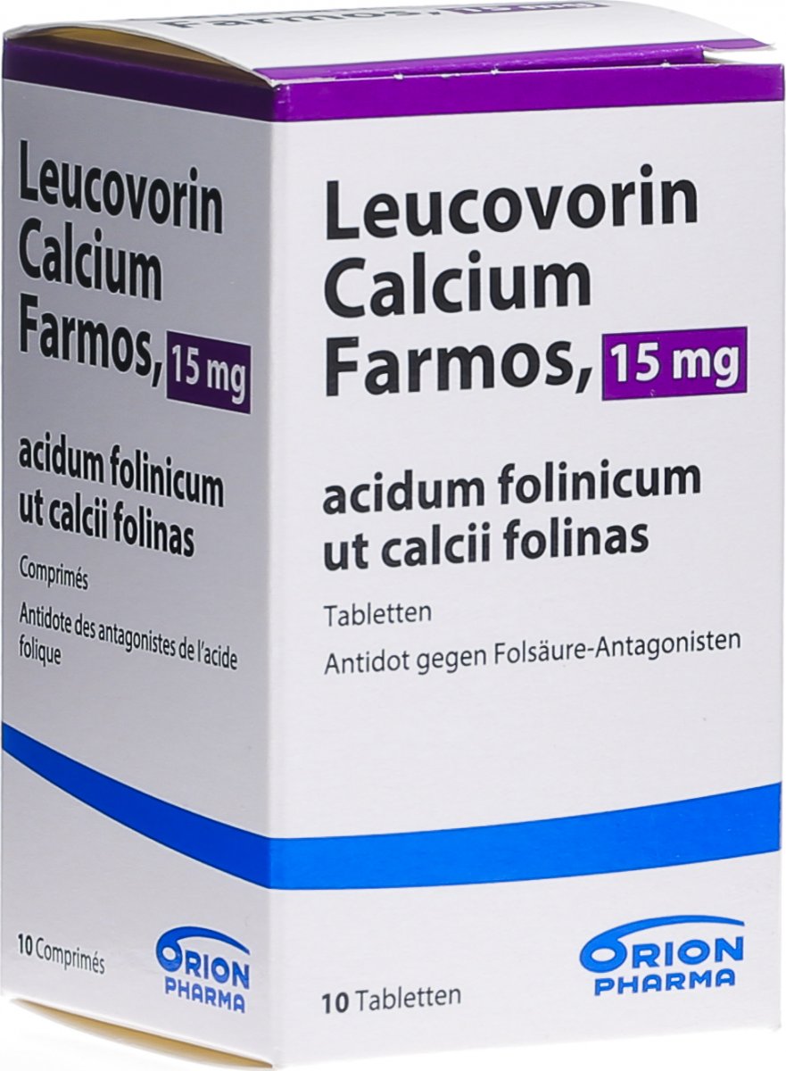 Leucovorin Calcium Farmos Tabletten 15mg 10 Stück in der Adler Apotheke