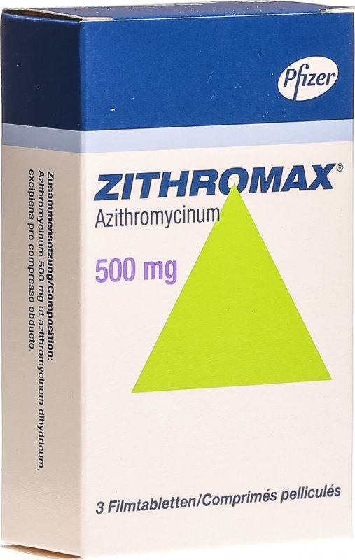 AZITHROMYCIN HEXAL 500 mg Filmtabletten