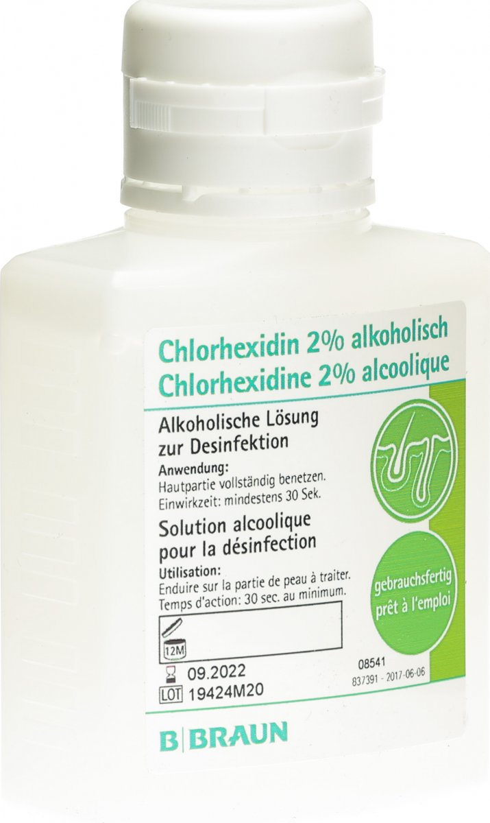 Braun Chlorhexidine 2% Ungefaerbt 100ml In Der Adler Apotheke