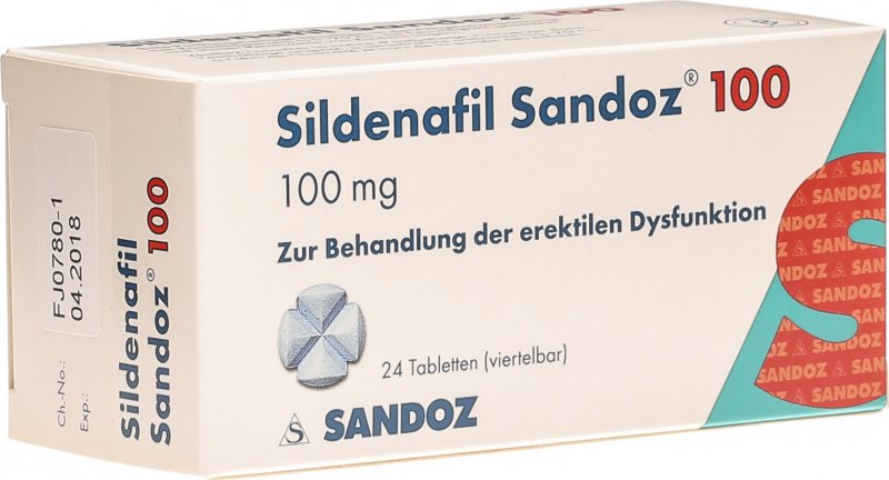 Sildenafil Sandoz Tabletten 100mg 24 Stück In Der Adler Apotheke