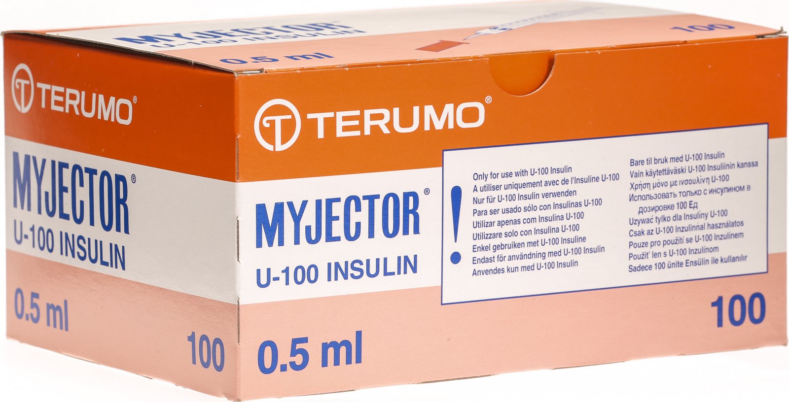 Terumo Myjector U-100 Insulin-Spritzen 27g 12x0.4mm 100x 0 ...