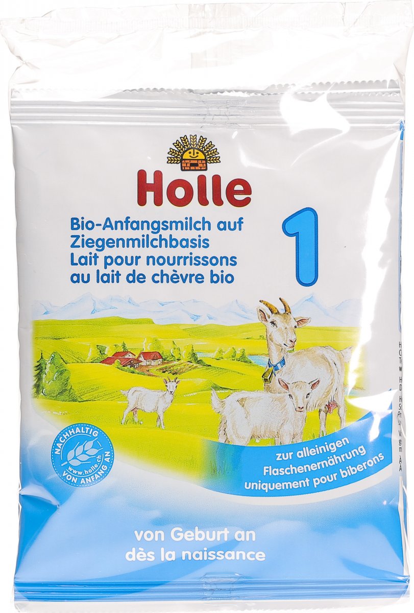 Holle Anfangsmilch 1 Ziegenmilchb Bio Probe 60g In Der Adler Apotheke