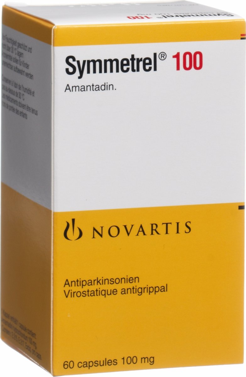 Symmetrel Kapseln 100mg 60 Stück in der Adler Apotheke