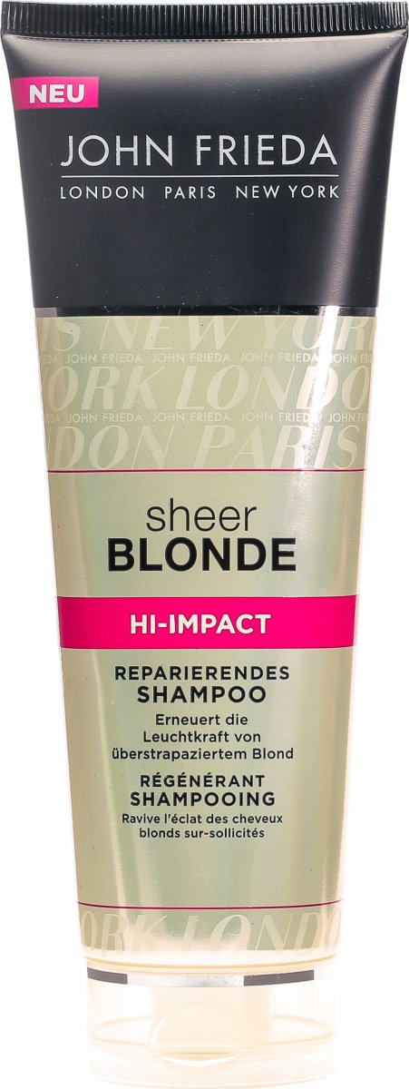 John Frieda Sheer Blonde Hi Imp Rep Shampoo 250ml In Der Adler Apotheke