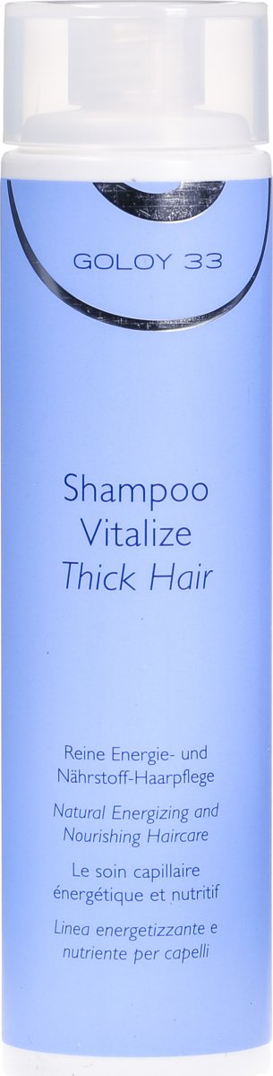 Goloy 33 Shampoo Vitalize Dickes Haar 0ml In Der Adler Apotheke