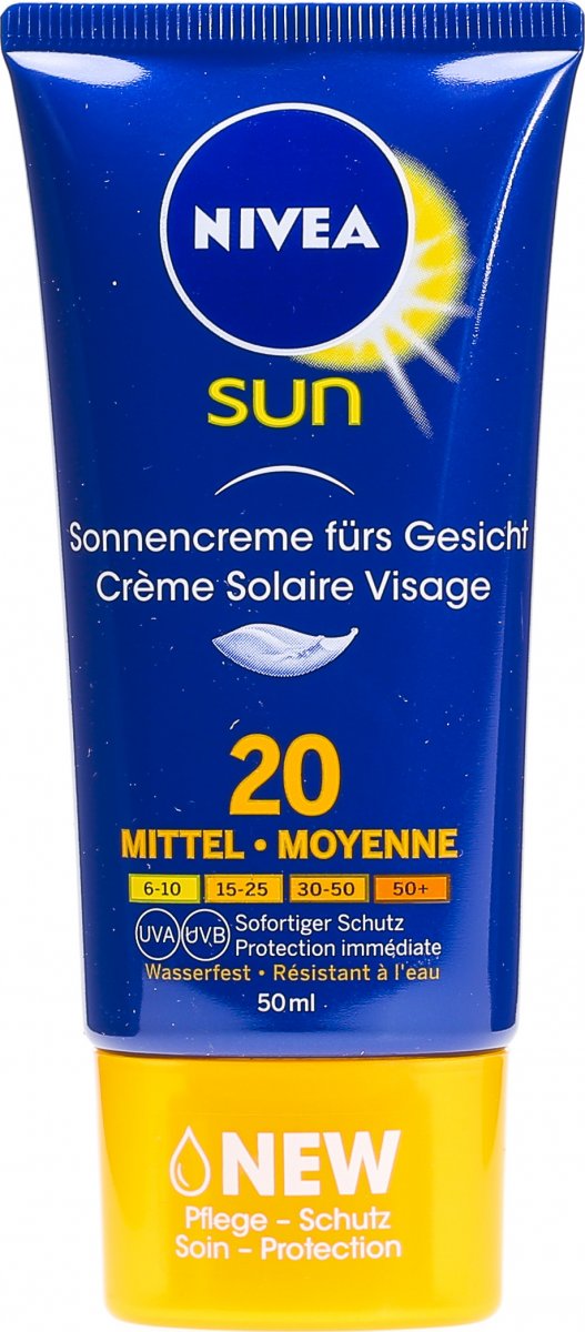 Nivea Sun Alpin Sonnencreme Gesicht LSF 20 50ml In Der Adler Apotheke