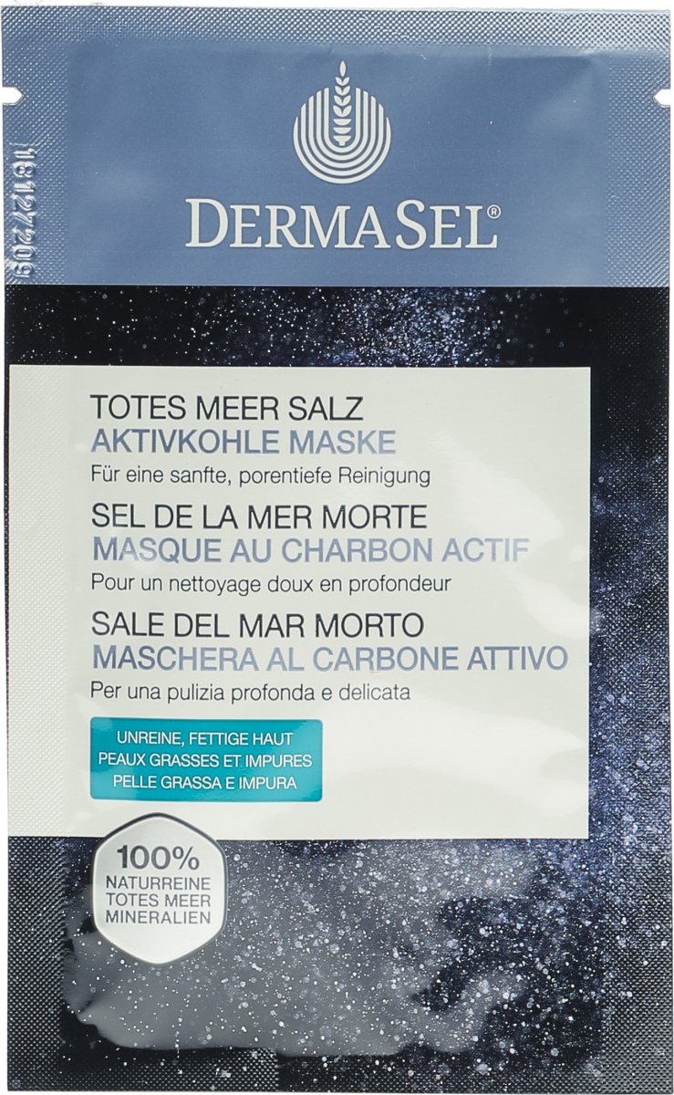 Dermasel Maske Tiefenreinigende Aktivkohle 12ml In Der Adler Apotheke