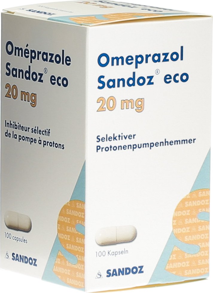 Omeprazol Sandoz Eco Kapseln 20mg Dose 100 Stuck In Der Adler Apotheke