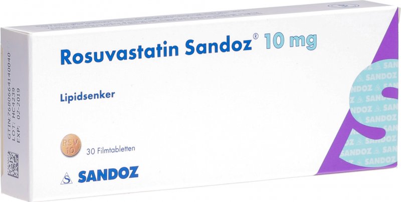 side effects of rosuvastatin 10 mg sandoz