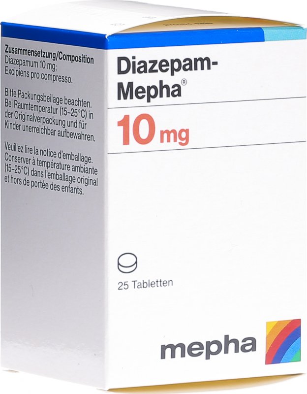 Welche tabletten enthalten diazepam