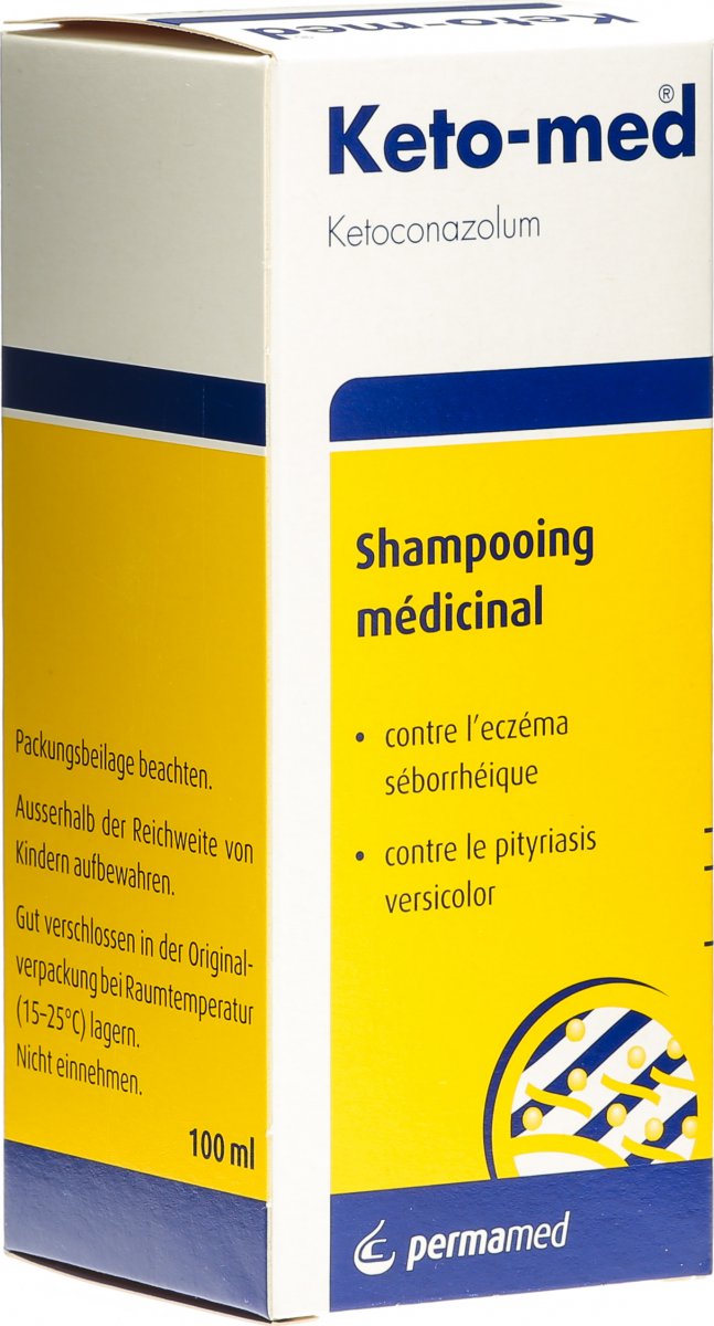 Keto Med Shampoo 20mg G Flasche 100ml In Der Adler Apotheke