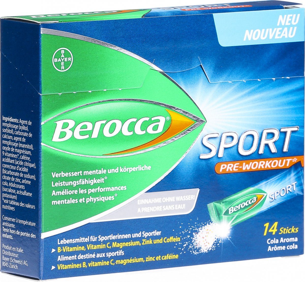 Berocca Sport Beutel 14 Stück in der Adler Apotheke