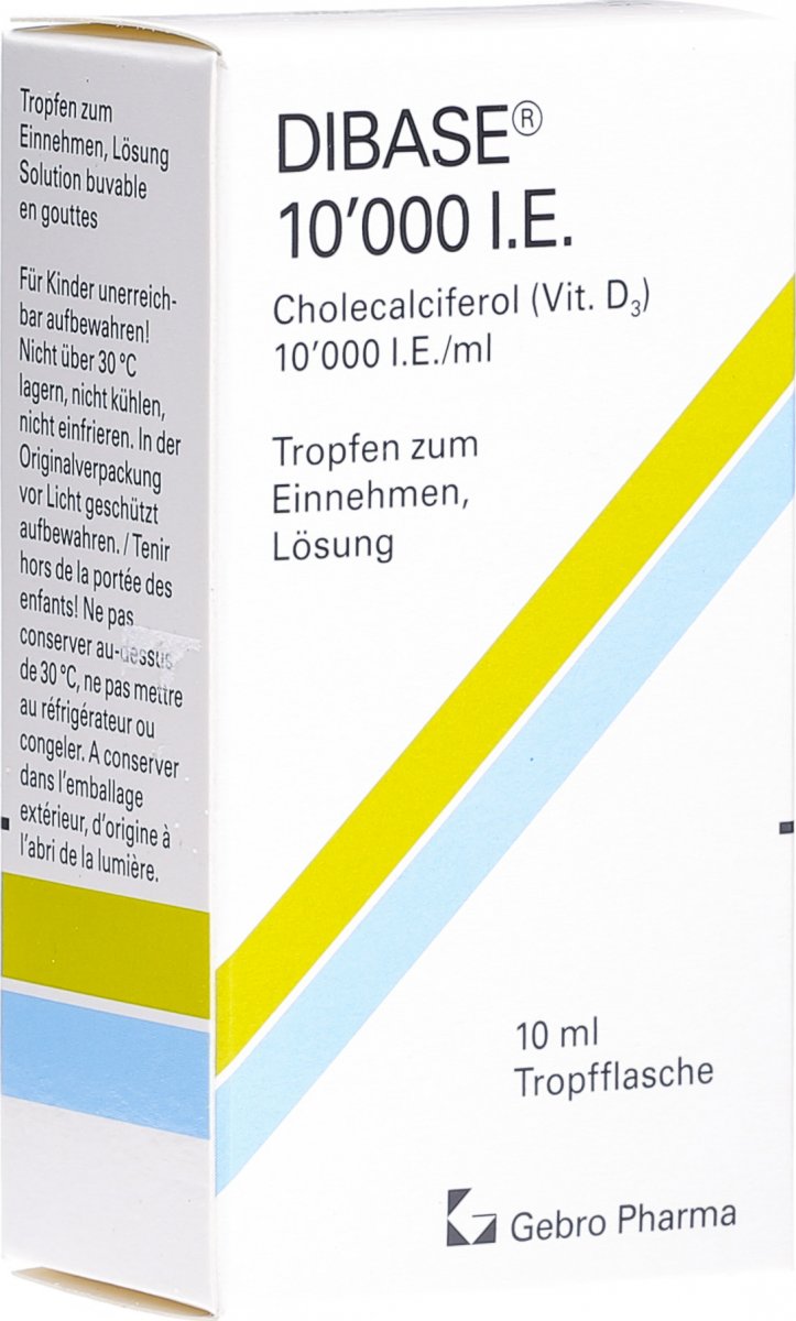 Dibase Tropfen 10000 Ieml Flasche 10ml In Der Adler Apotheke