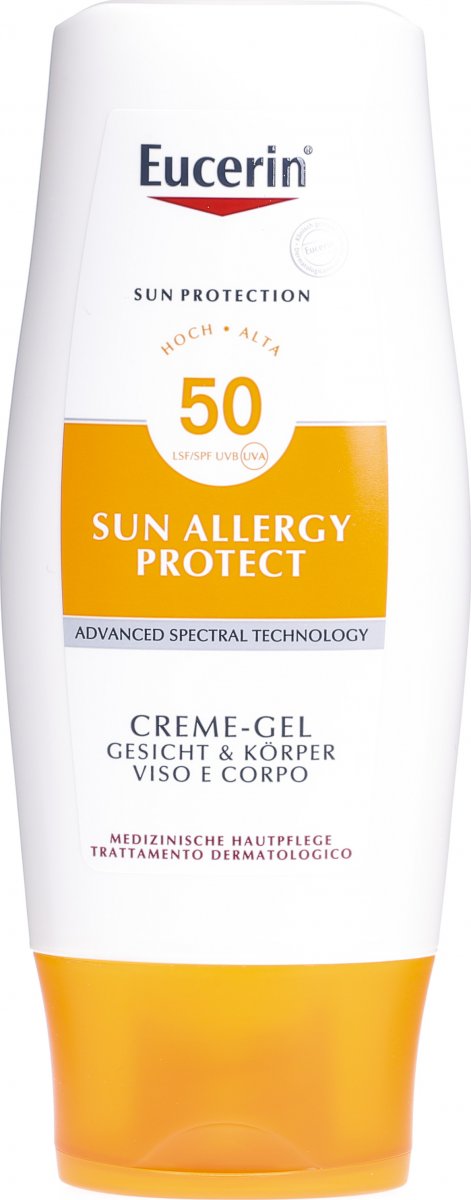 Eucerin Sun Cream Gel Allergy Protect Spf 50 150ml In Der Adler Apotheke