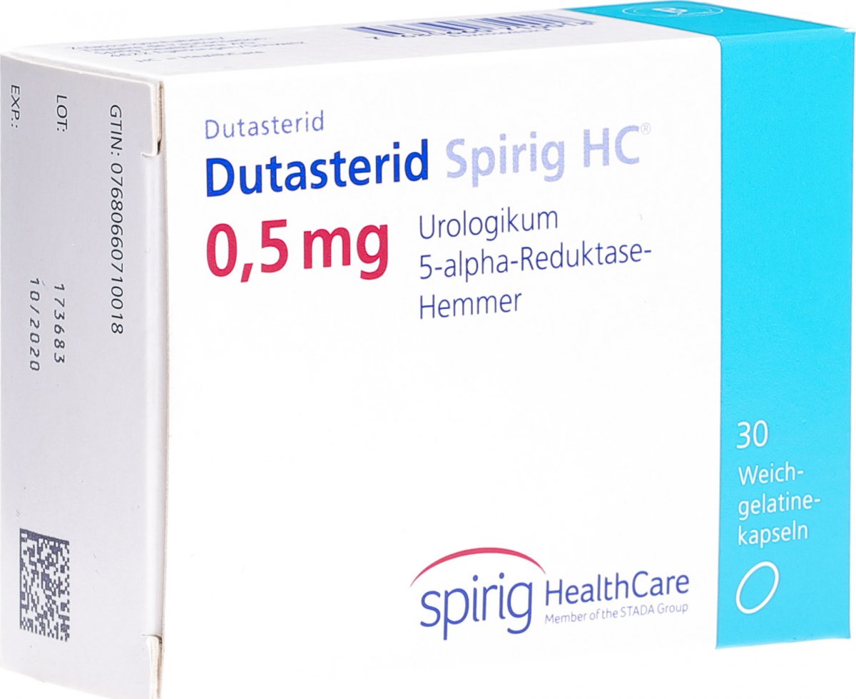 Dutasterid Spirig HC Kapseln 0.5mg 30 Stück in der Adler Apotheke