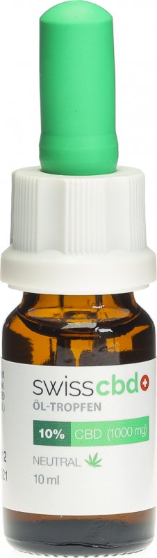 Swiss Cbd Oel Tropfen 10 10ml In Der Adler Apotheke