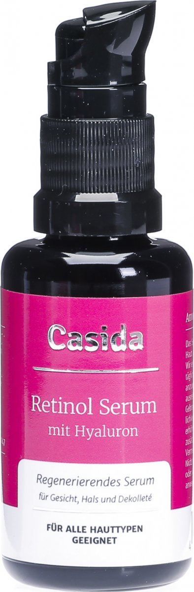 Casida Retinol Serum Mit Hylaluron Dispenser 30ml In Der Adler Apotheke