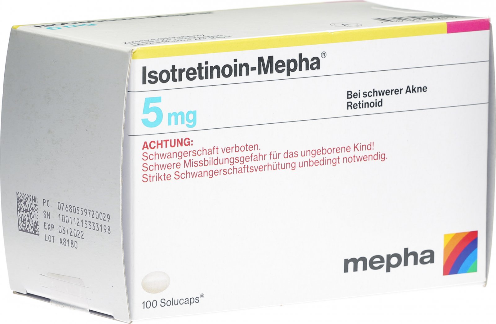 Isotretinoin senza ricetta