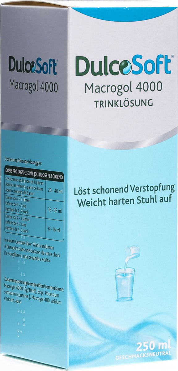 Dulcosoft Macrogol 4000 Trinklosung Flasche 250ml In Der Adler Apotheke