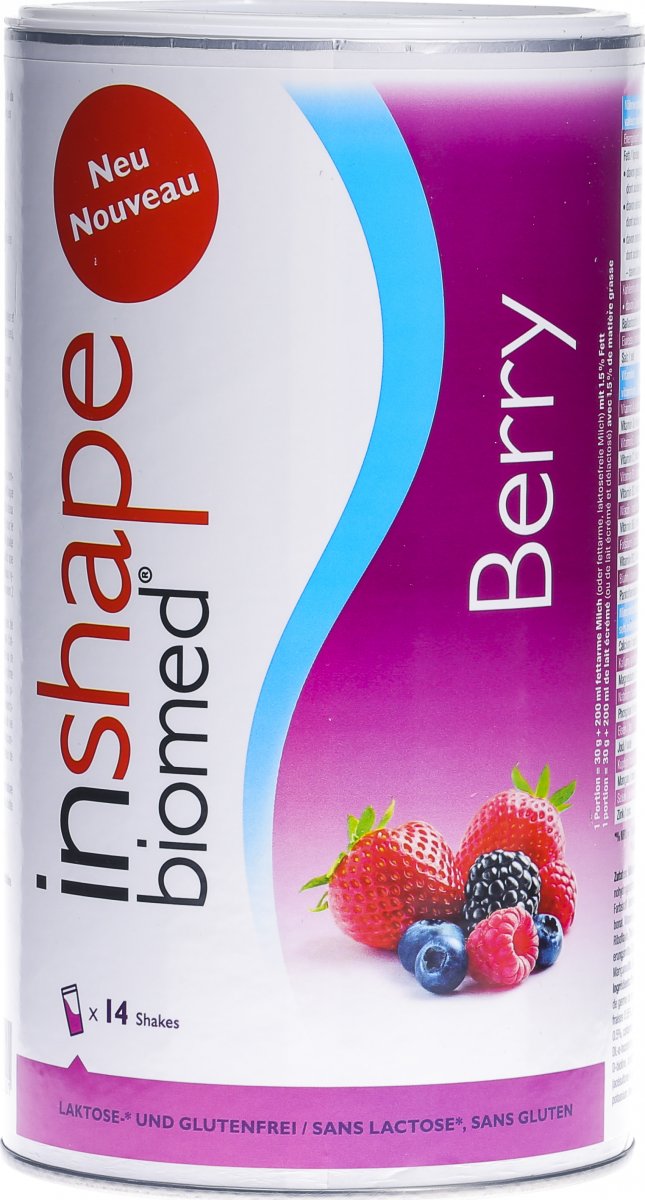 Inshape Biomed Pulver Berry Dose 4g In Der Adler Apotheke