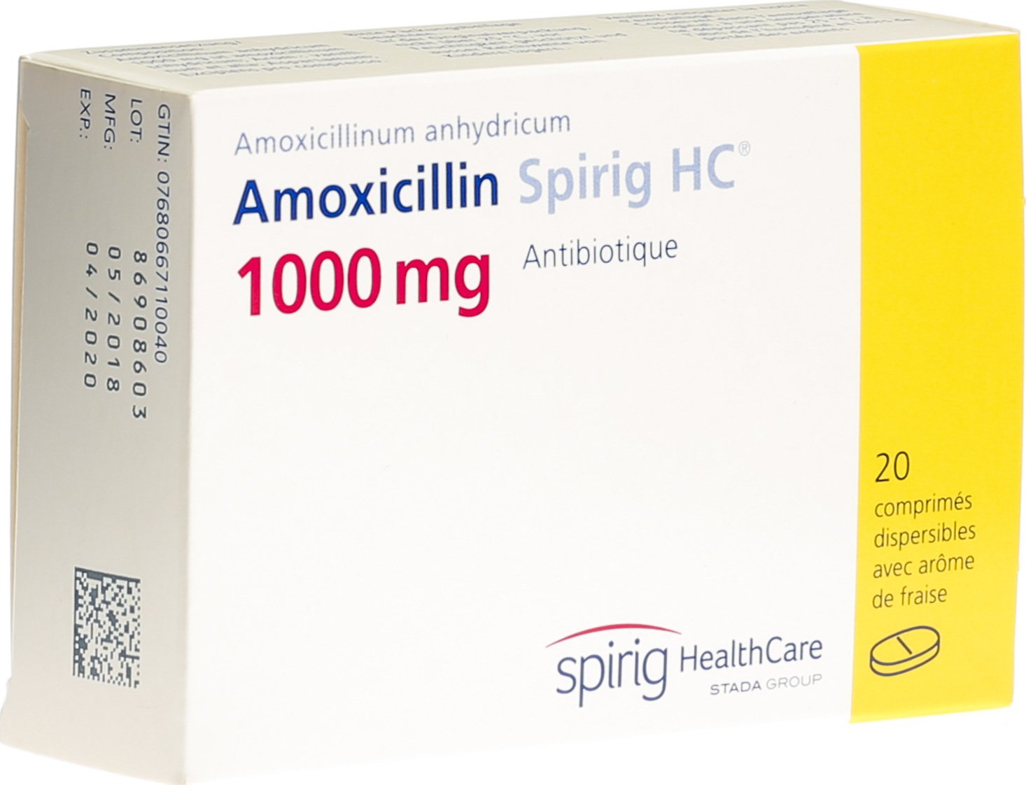 Amoxicillin 20 tabletten