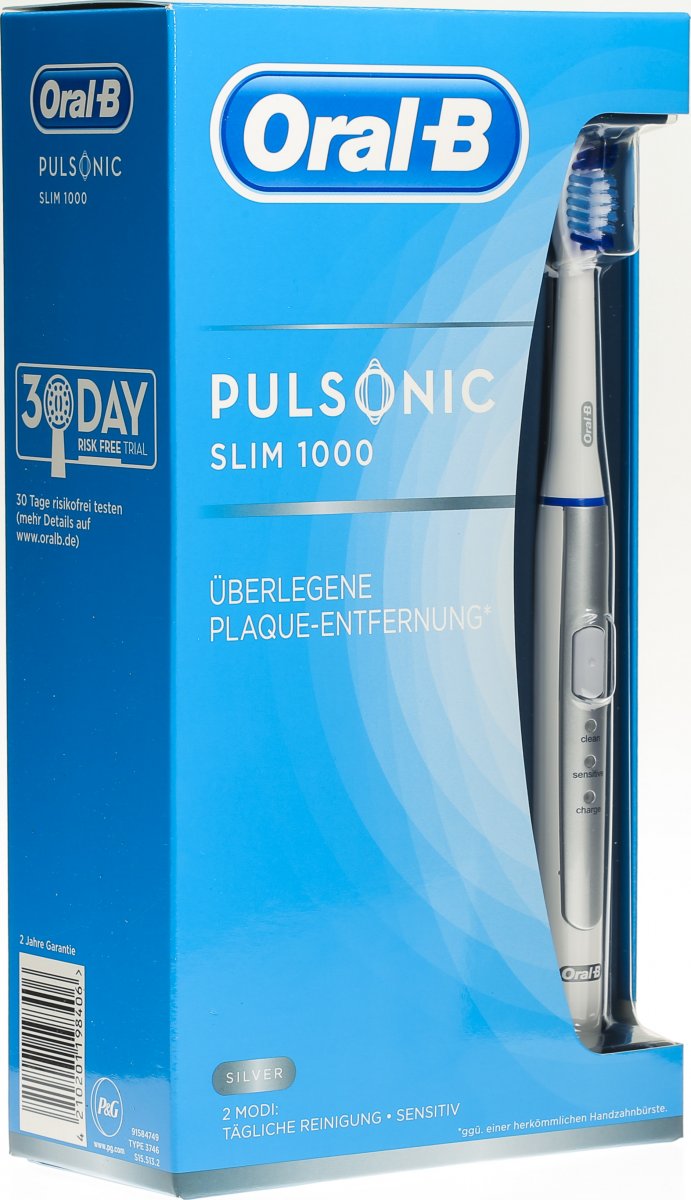 Oral-b Pulsonic Slim 1000 Silver In Der Adler Apotheke