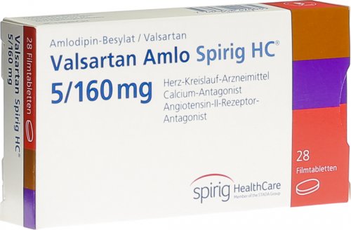 Valsartan Amlo Spirig Hc Filmtabletten 5160mg 28 Stück In Der Adler