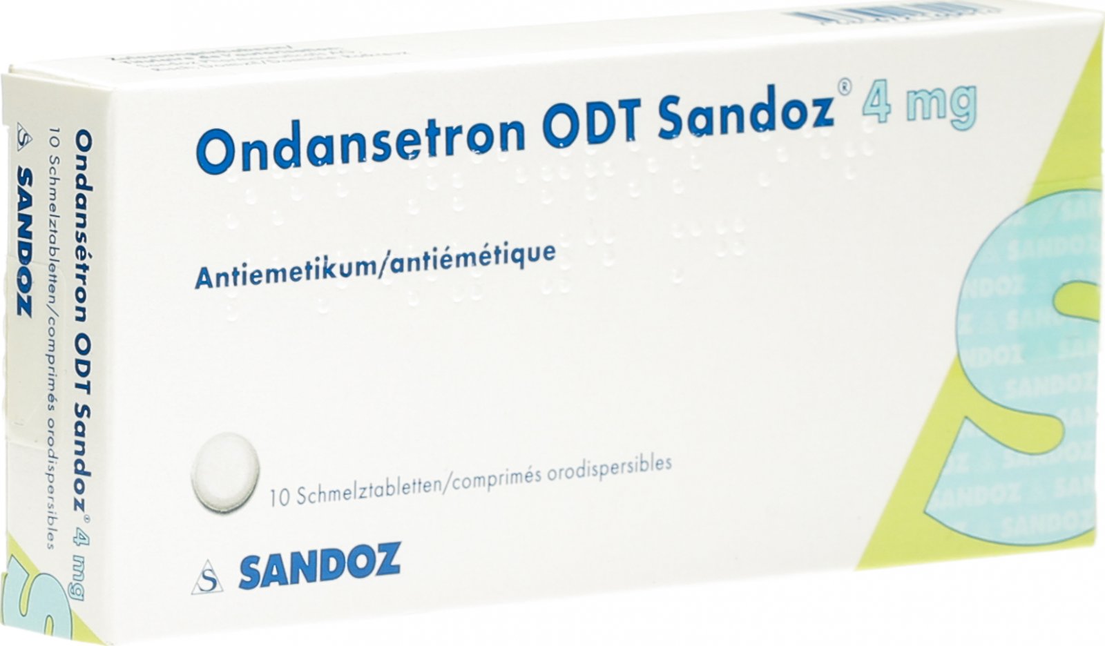 Ondansetron Odt Sandoz Schmelztabletten 4mg 10 Stück in der Adler Apotheke