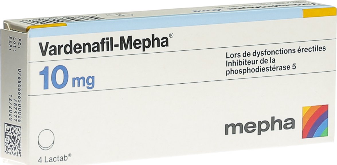 Vardenafil mepha 10 mg