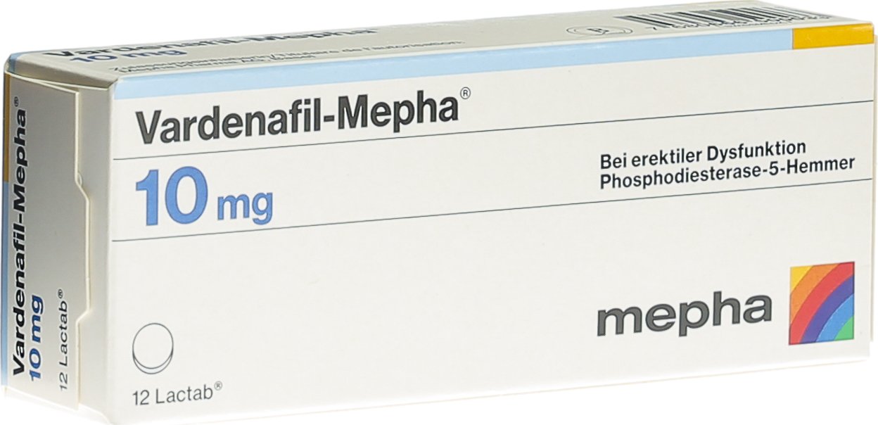 Vardenafil mepha 10 mg