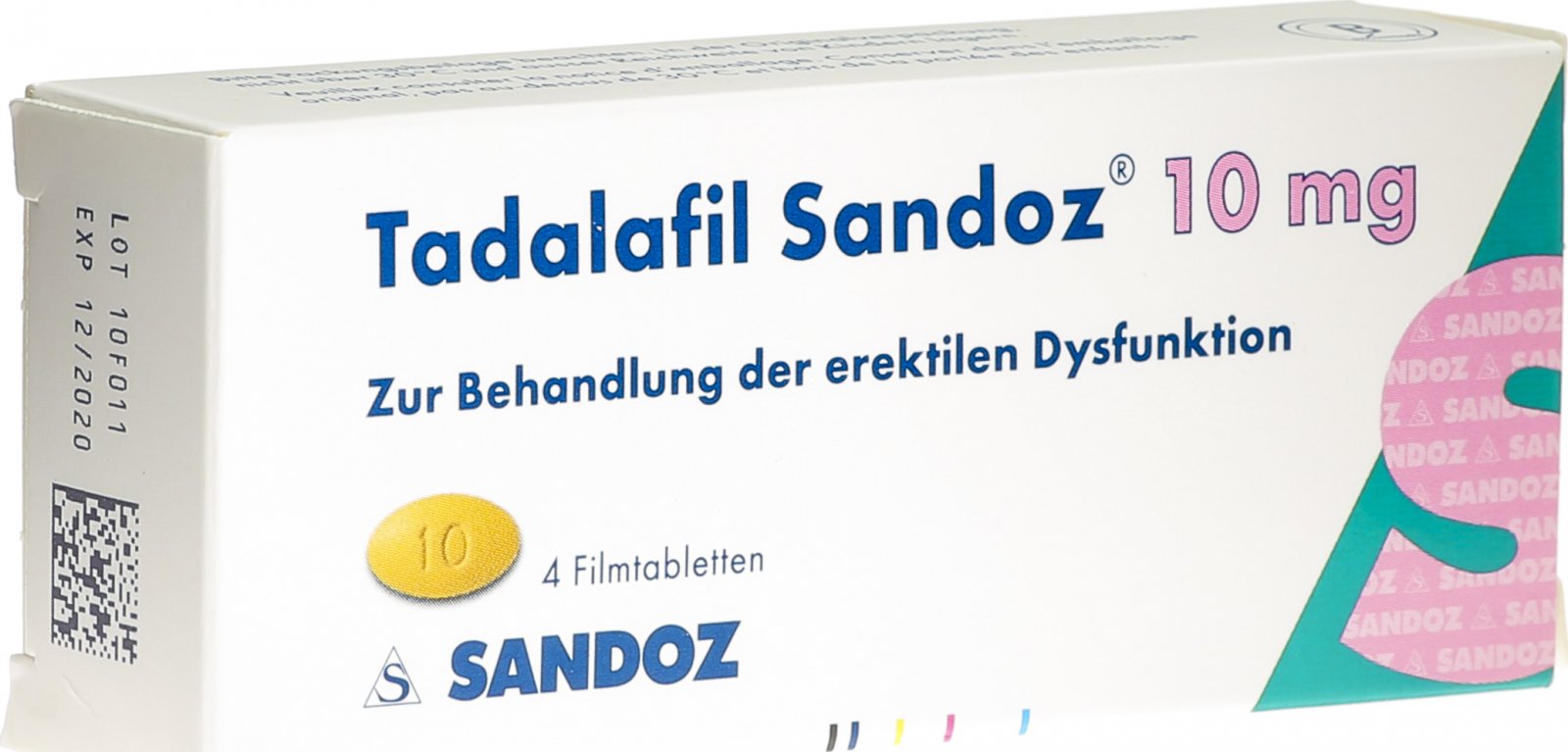 Tadalafil Sandoz Filmtabletten mg Stück in der Adler Apotheke