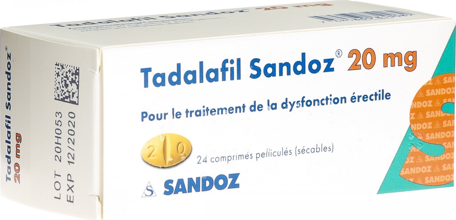 Comprar Tadalafilo Sandoz 20 Mg