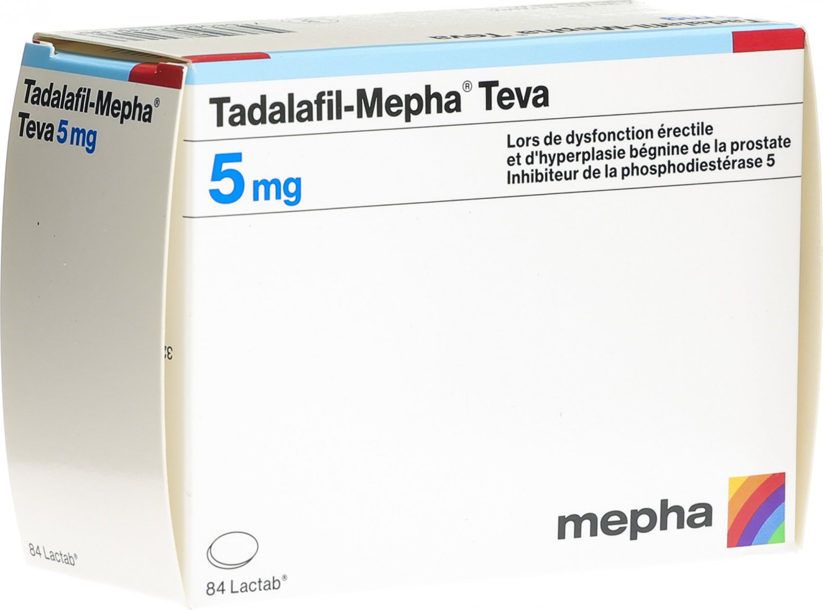 Tadalafil mepha 5 mg