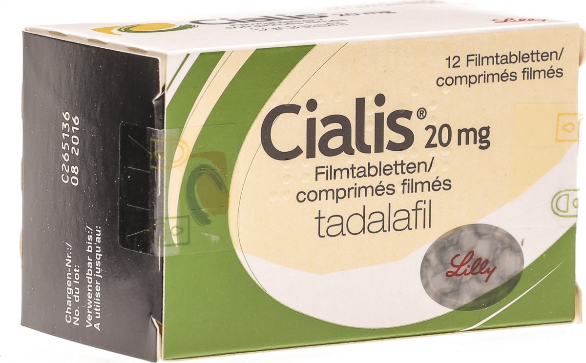 Cialis 20mg 12 Filmtabletten in der Adler Apotheke