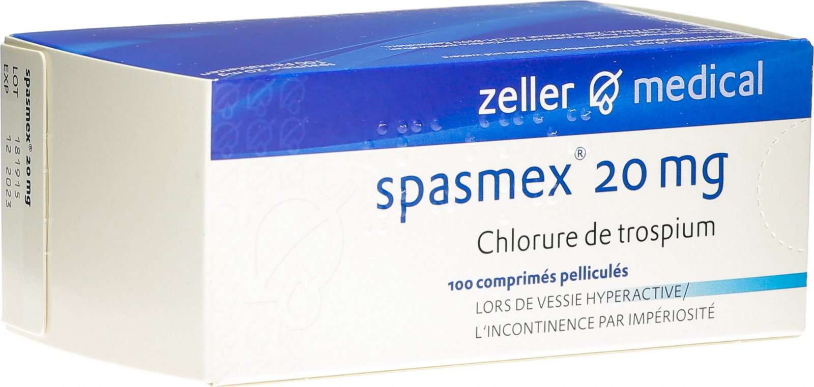 Spasmex Filmtabletten 20mg Neu 100 Stück In Der Adler Apotheke