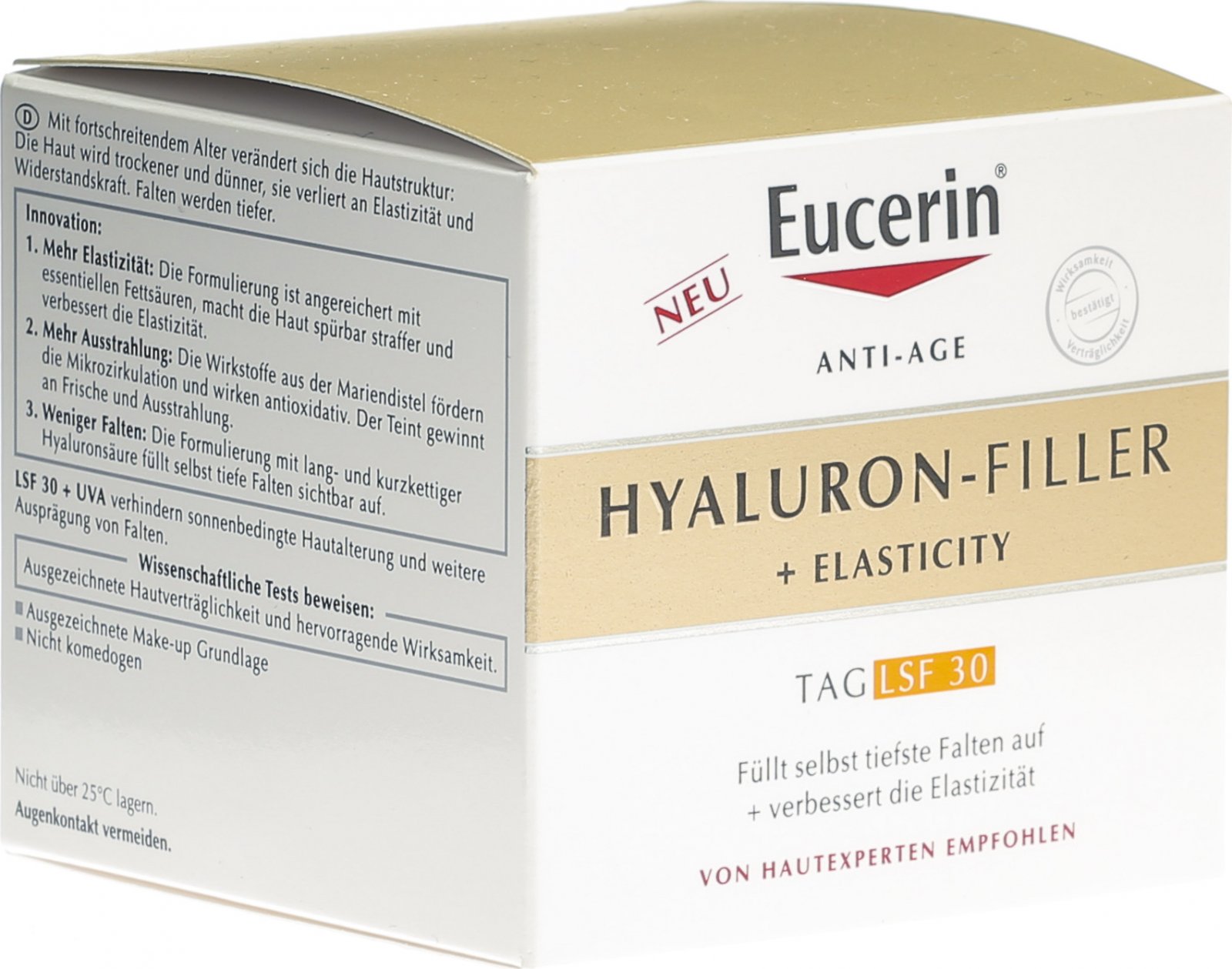 Eucerin Hyaluron Filler Elasticity Tag Spf 30 50ml In Der Adler Apotheke