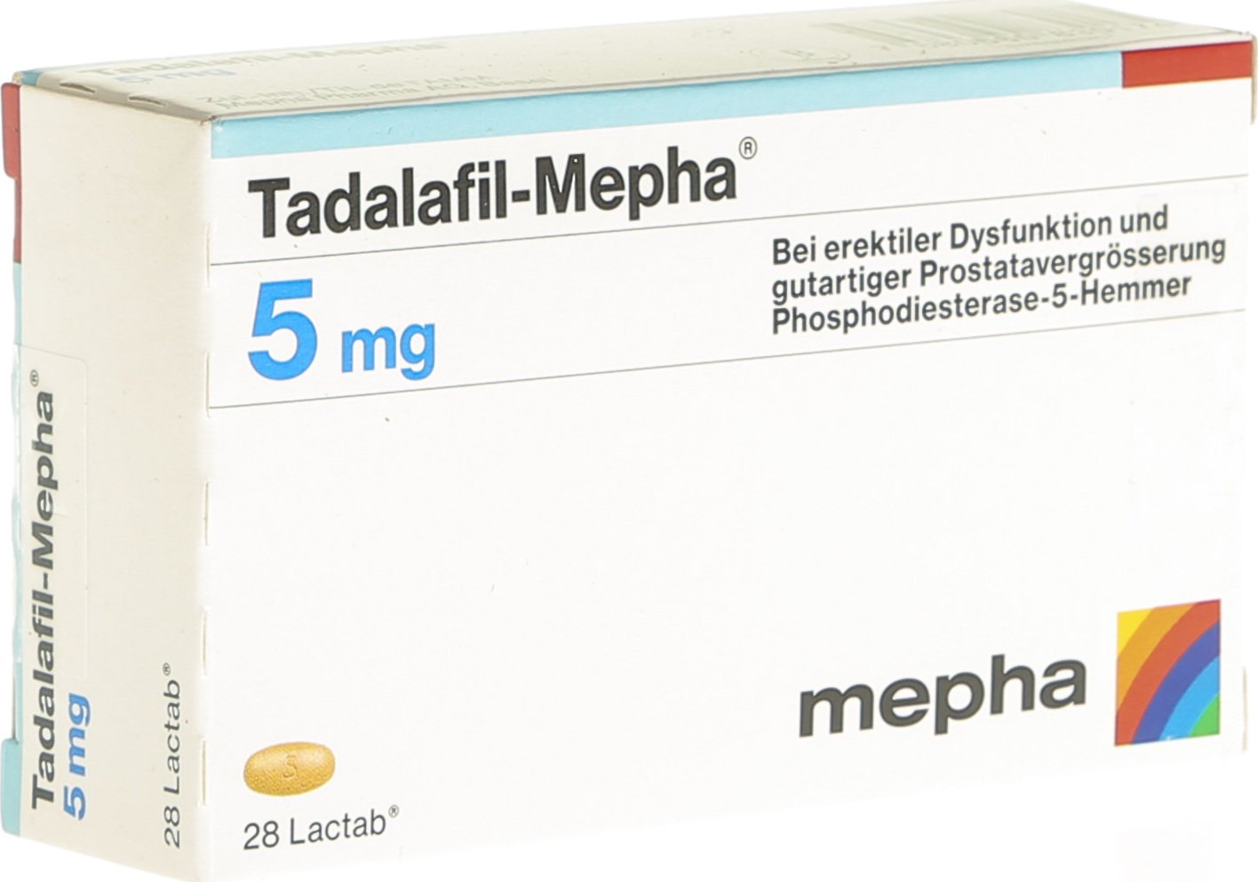 Tadalafil 5mg mepha