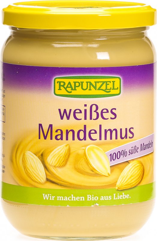 Rapunzel Mandelmus Weiss Bio Glas 500g in der Adler Apotheke