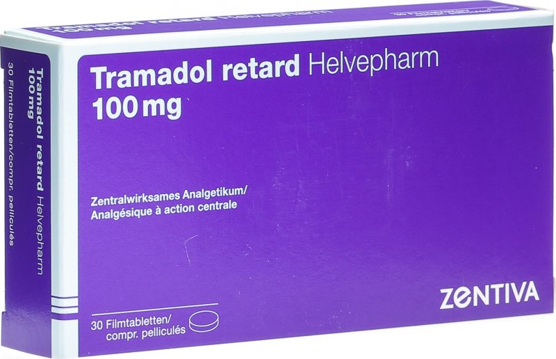 Tramadol Helvepharm Retard Filmtabletten 100mg 30 Stück in ...