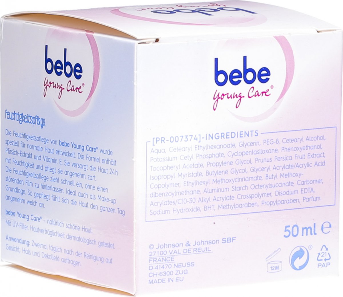 Bebe Young Care Feuchtigkeitscreme Topf 50ml In Der Adler Apotheke