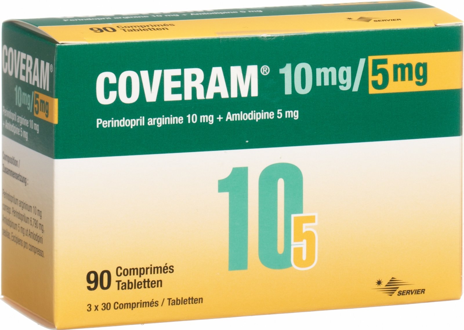 Coveram Tabletten 10 5mg 90 St ck In Der Adler Apotheke