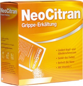 Neo Citran Grippe Erkältung 12 Beutel in der Adler Apotheke