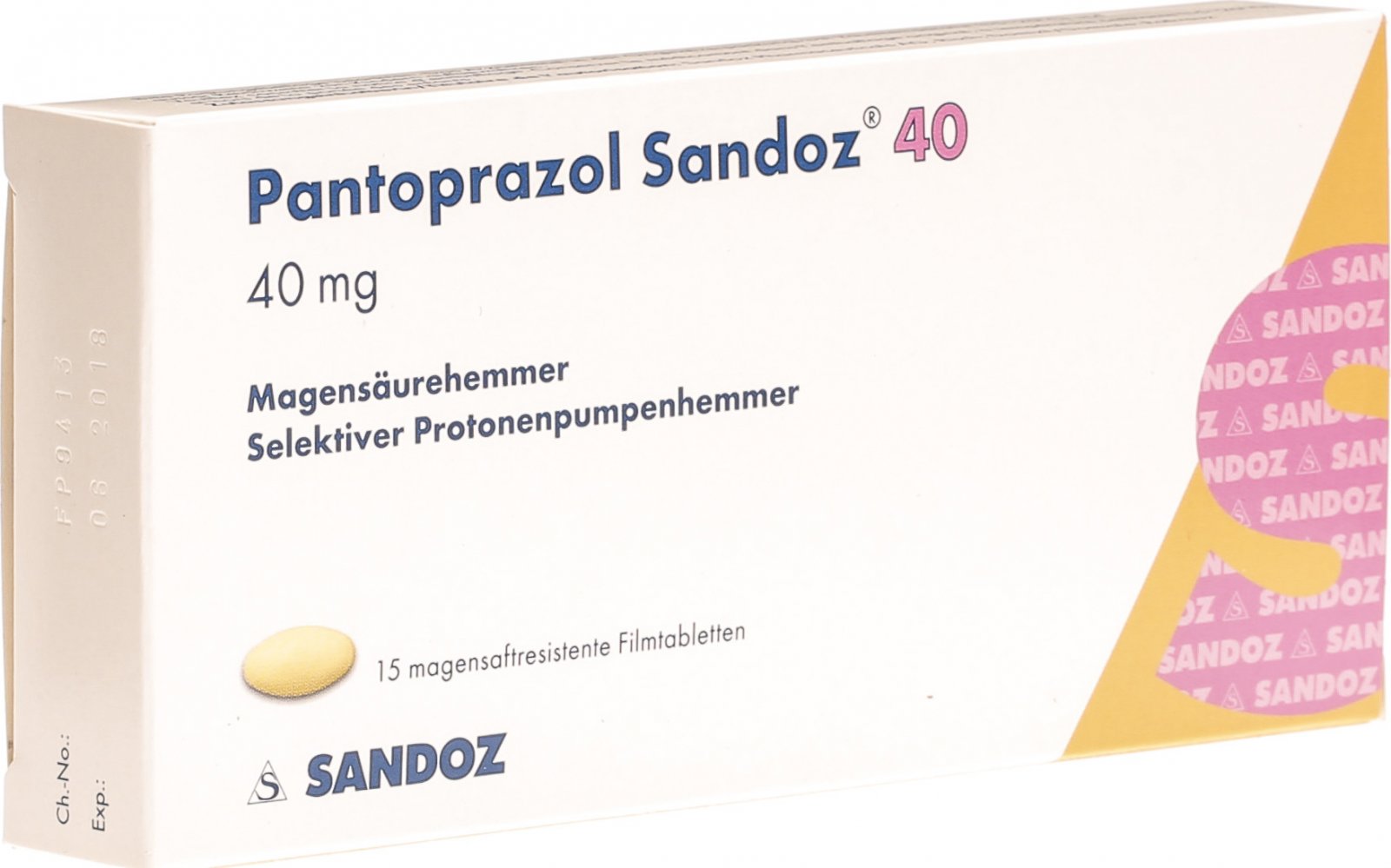 Pantoprazol Sandoz Tabletten 40mg 15 Stück in der Adler Apotheke