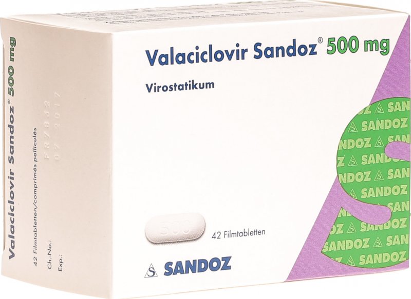 Cloridrato De Valaciclovir 500mg 42