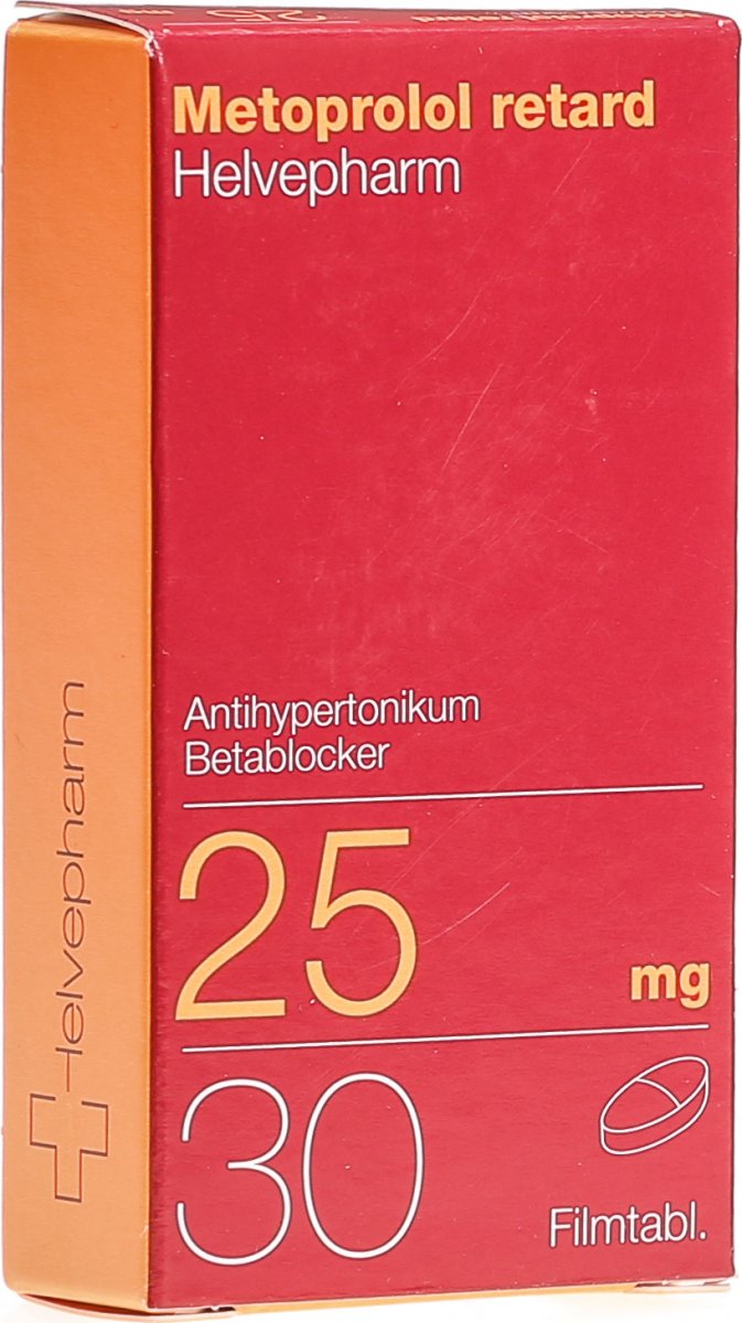 Metoprolol Helvepharm Retard Filmtabletten Mg St Ck In Der Adler