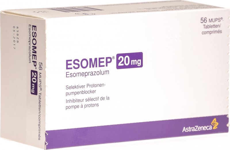 Esomep Mups Tabletten 20mg 56 Stück in der Adler Apotheke