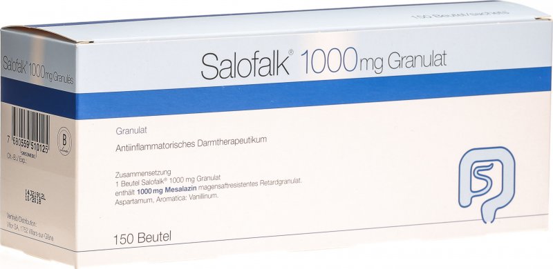 Salofalk Granulat 1000mg Beutel 150 Stück In Der Adler Apotheke